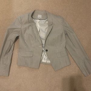 Halogen Seersucker Blazer